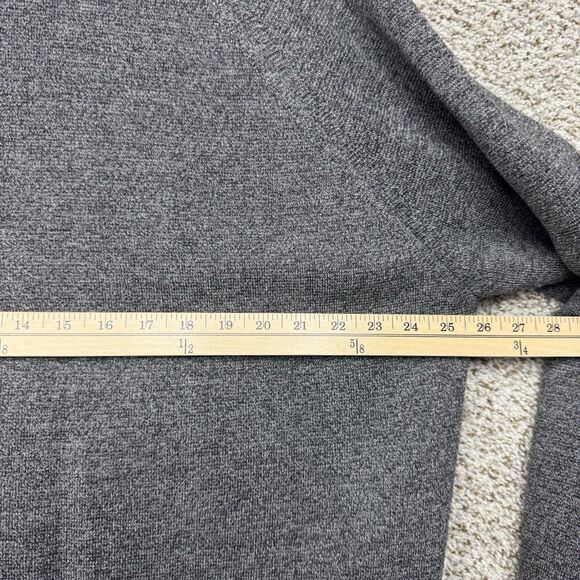 Barbour Jacket Men XXL Weather Comfort Wool Full Zip Lined Gray Knit Heavyweight - Picture 15 of 16